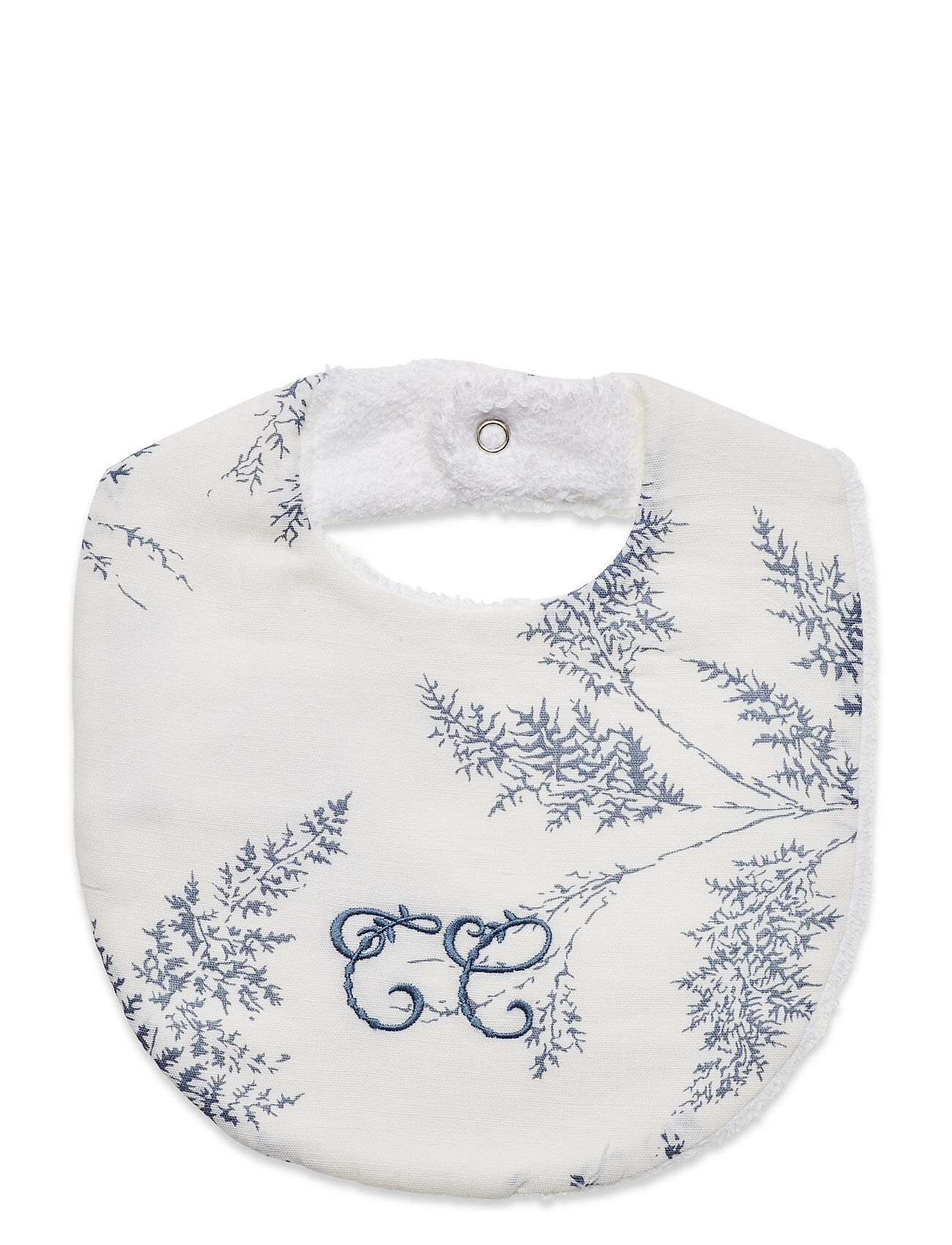 Tartine et Chocolat Feuilage Bib S1 Home Meal Time Bibs Blå Tartine Et Chocolat