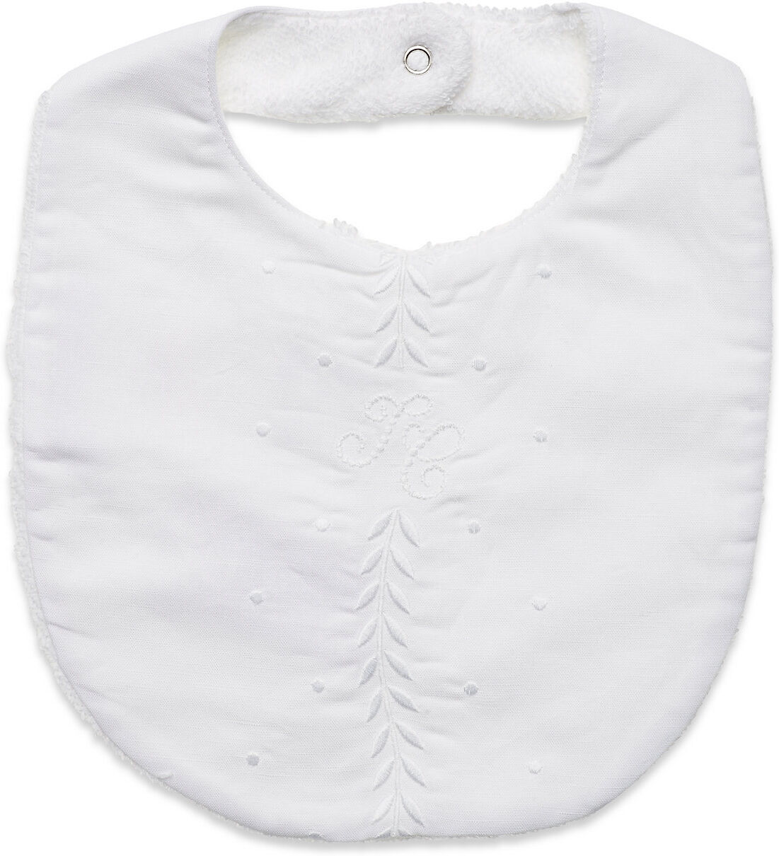 Tartine et Chocolat Linge D'antan Bib S2 Home Meal Time Bibs Hvit Tartine Et Chocolat