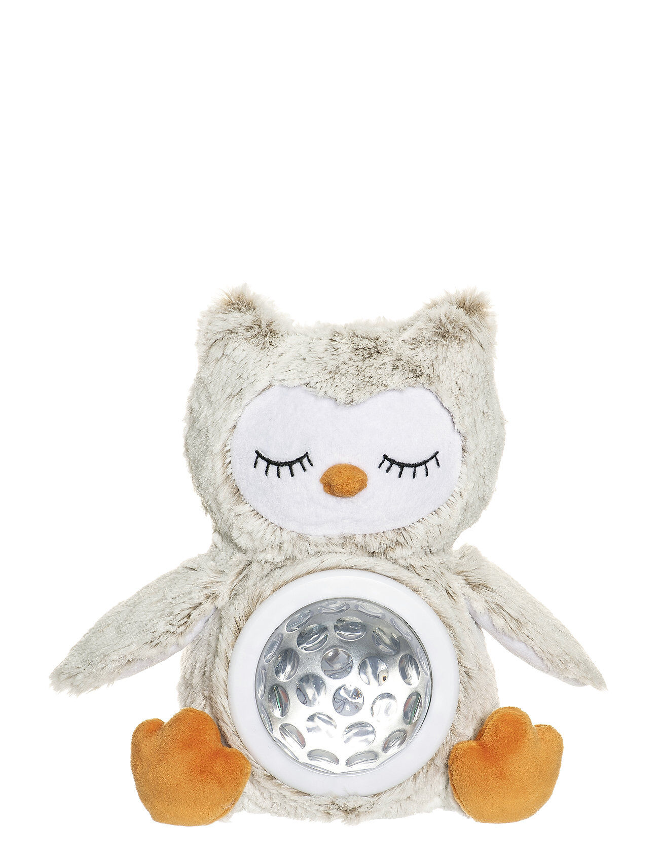 Teddykompaniet Teddy Lights Night Lamp Owl Home Kids Decor Lighting Grå Teddykompaniet