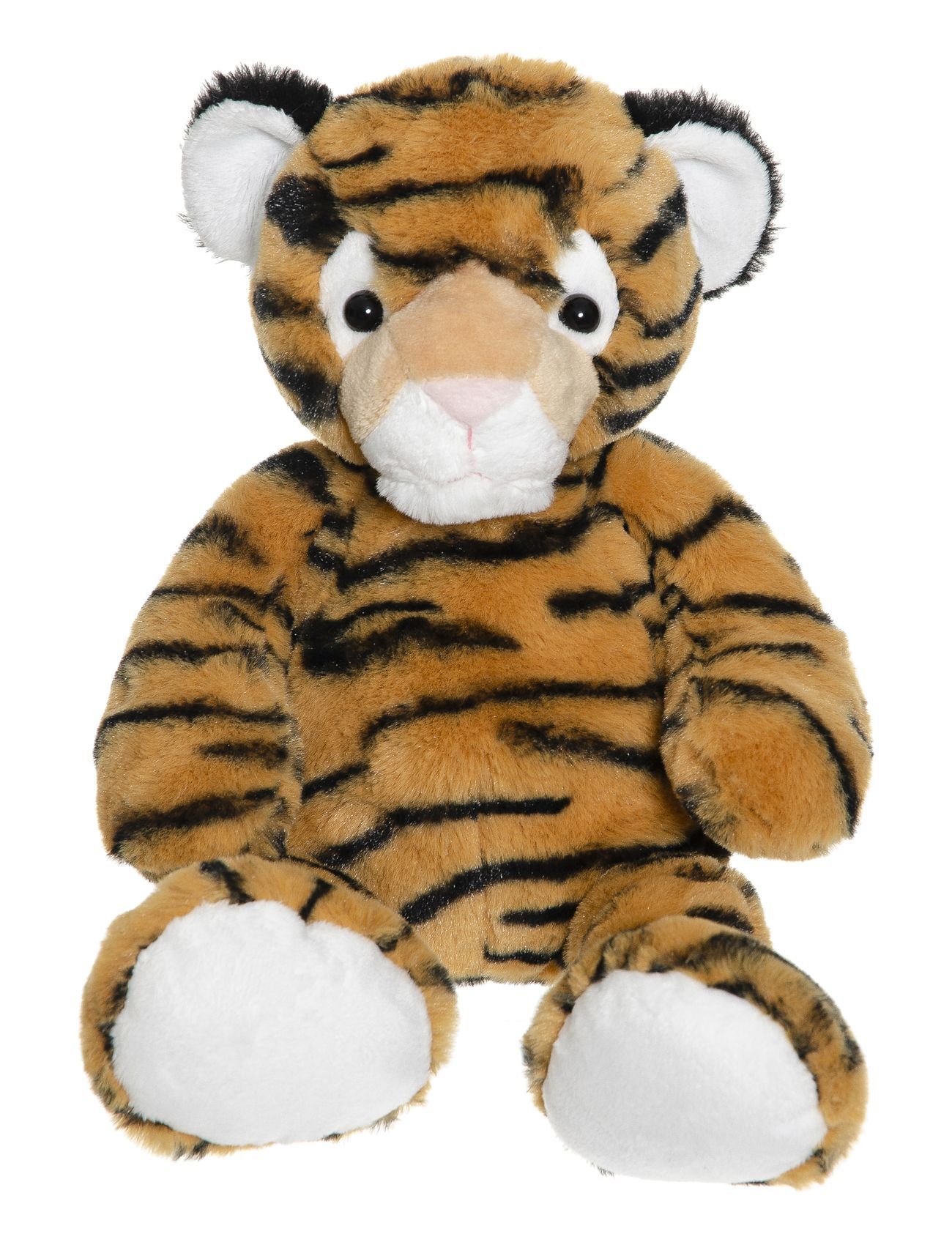 Teddykompaniet Teddy Wild Tiger Toys Soft Toys Stuffed Animals Beige Teddykompaniet