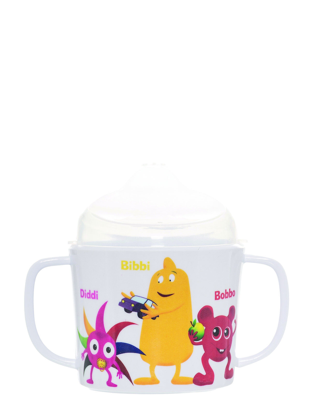 Babblarna- Baby Drinking Cup Home Meal Time Cups & Mugs Sippy Cups Hvit Babblarna