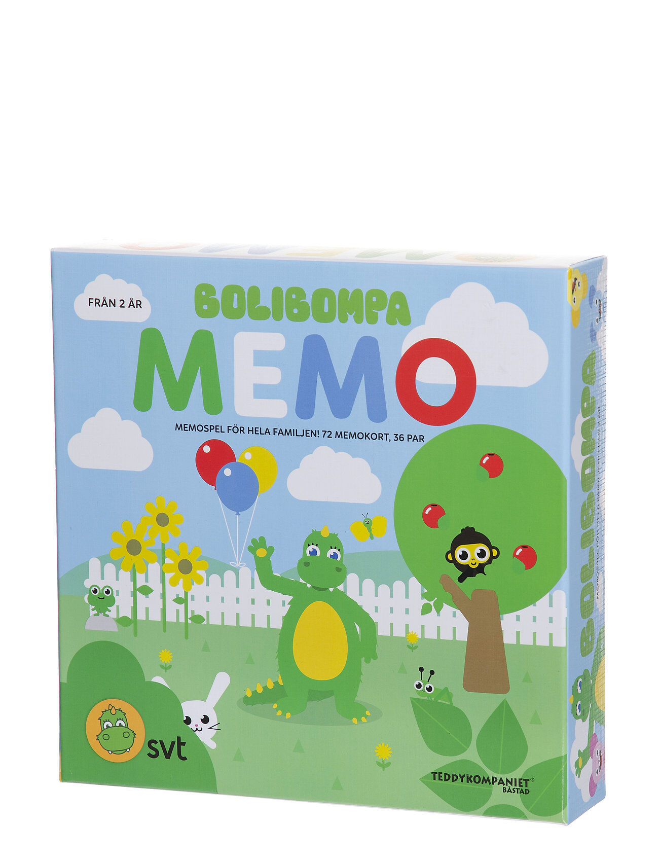 Bolibompa Memo Toys Puzzles And Games Games Grønn Bolibompa