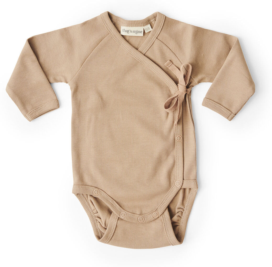 That's Write Bichette Wrap Baby Body 68Cm - 6M Neutral Bodies Wrap Bodies Beige That's Mine