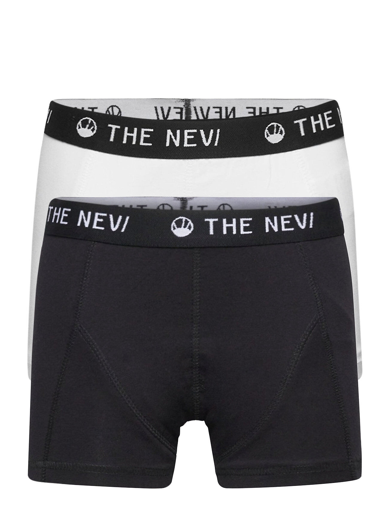 The New 2-Pack Organic Boxers Noos Night & Underwear Underwear Underpants Svart The New