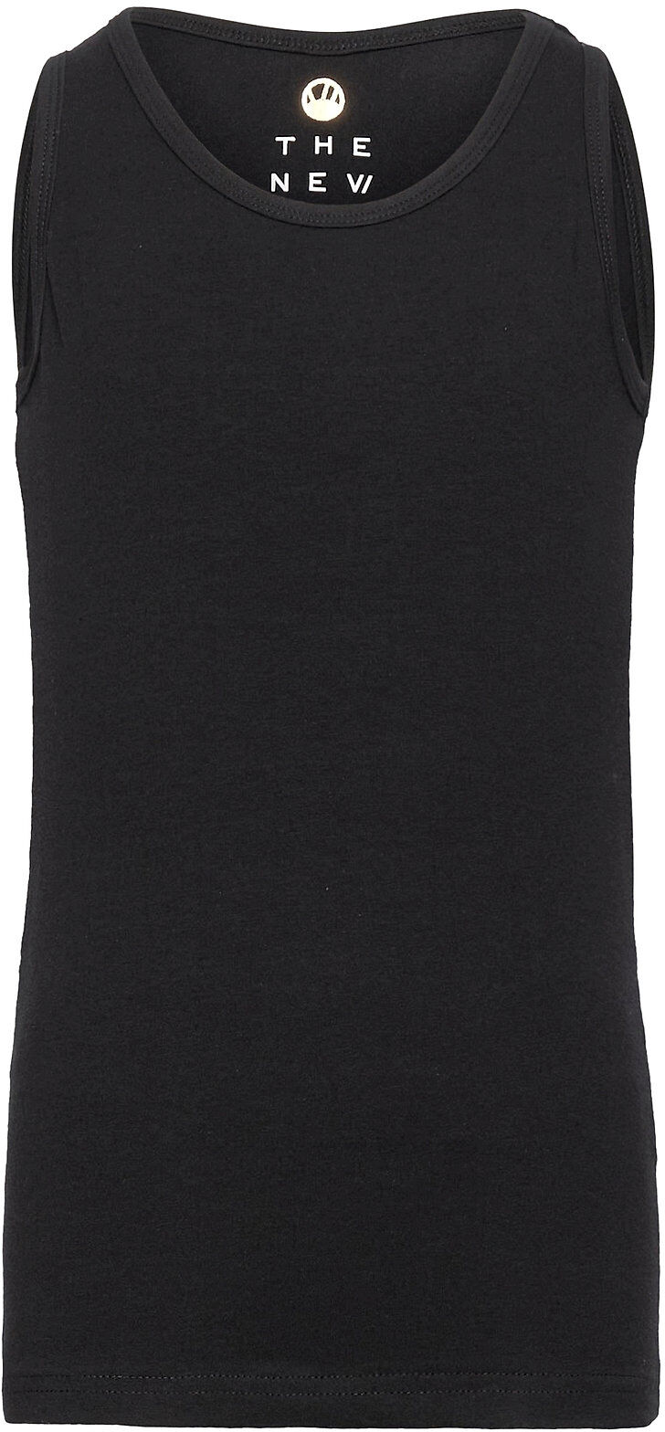 The New Tanktop Boy Organic Noos T-shirts Sleeveless Svart The New