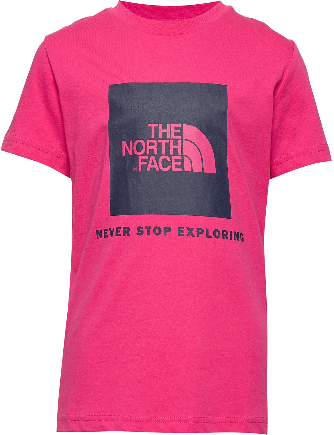 The North Face Y S/S Box Tee T-shirts Short-sleeved Rosa The North Face