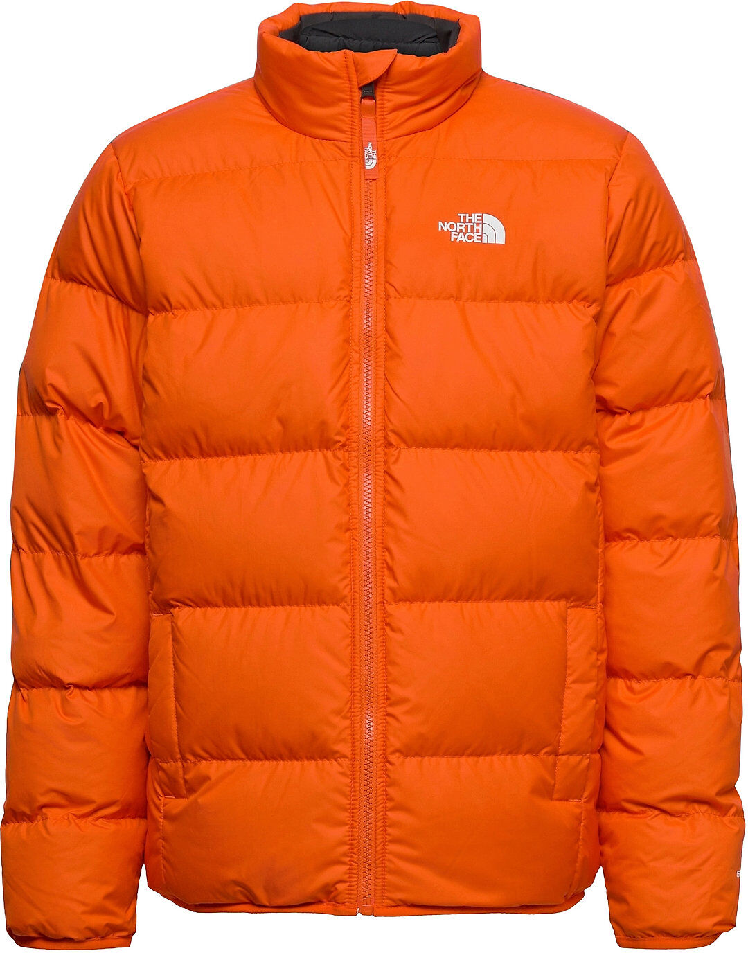 The North Face Y Reversible Andes Jacket Fôret Jakke Oransje The North Face