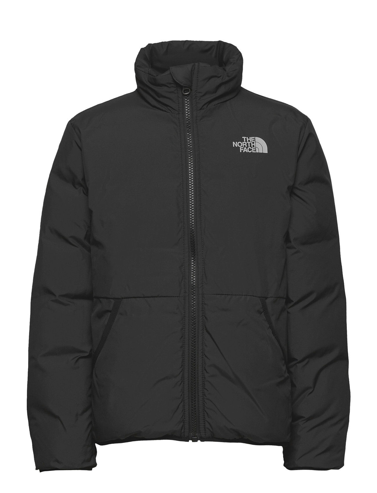 The North Face Y Reversible Andes Jacket Fôret Jakke Svart The North Face