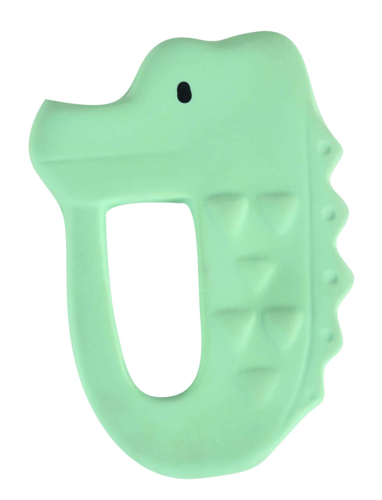 Tikiri Natural Rubber Crocodile Teether Toys Baby Toys Teething Toys Grønn Tikiri