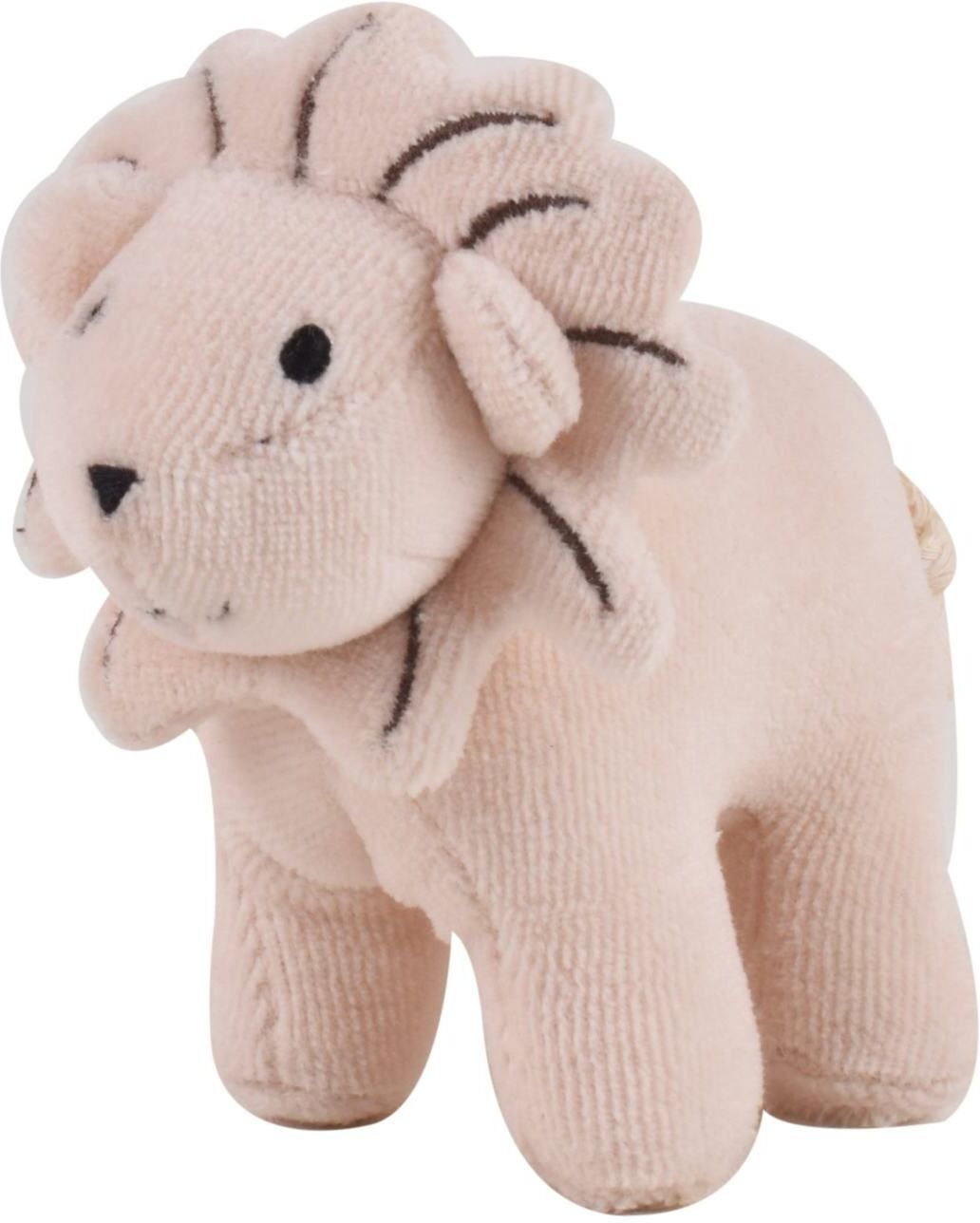 Tikiri Organic Cotton Lion Toys Soft Toys Stuffed Animals Beige Tikiri