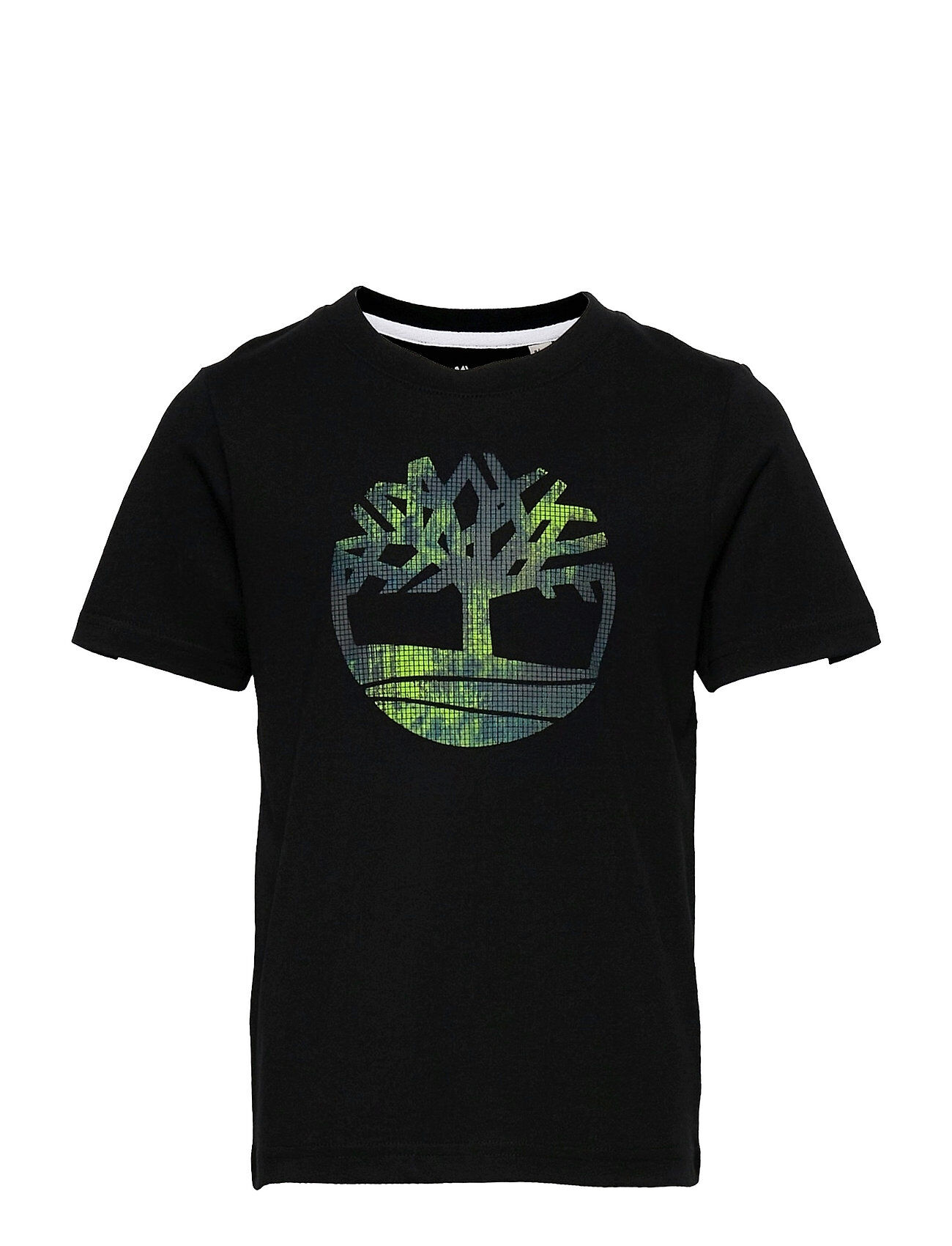 Timberland Short Sleeves Tee-Shirt T-shirts Short-sleeved Svart Timberland
