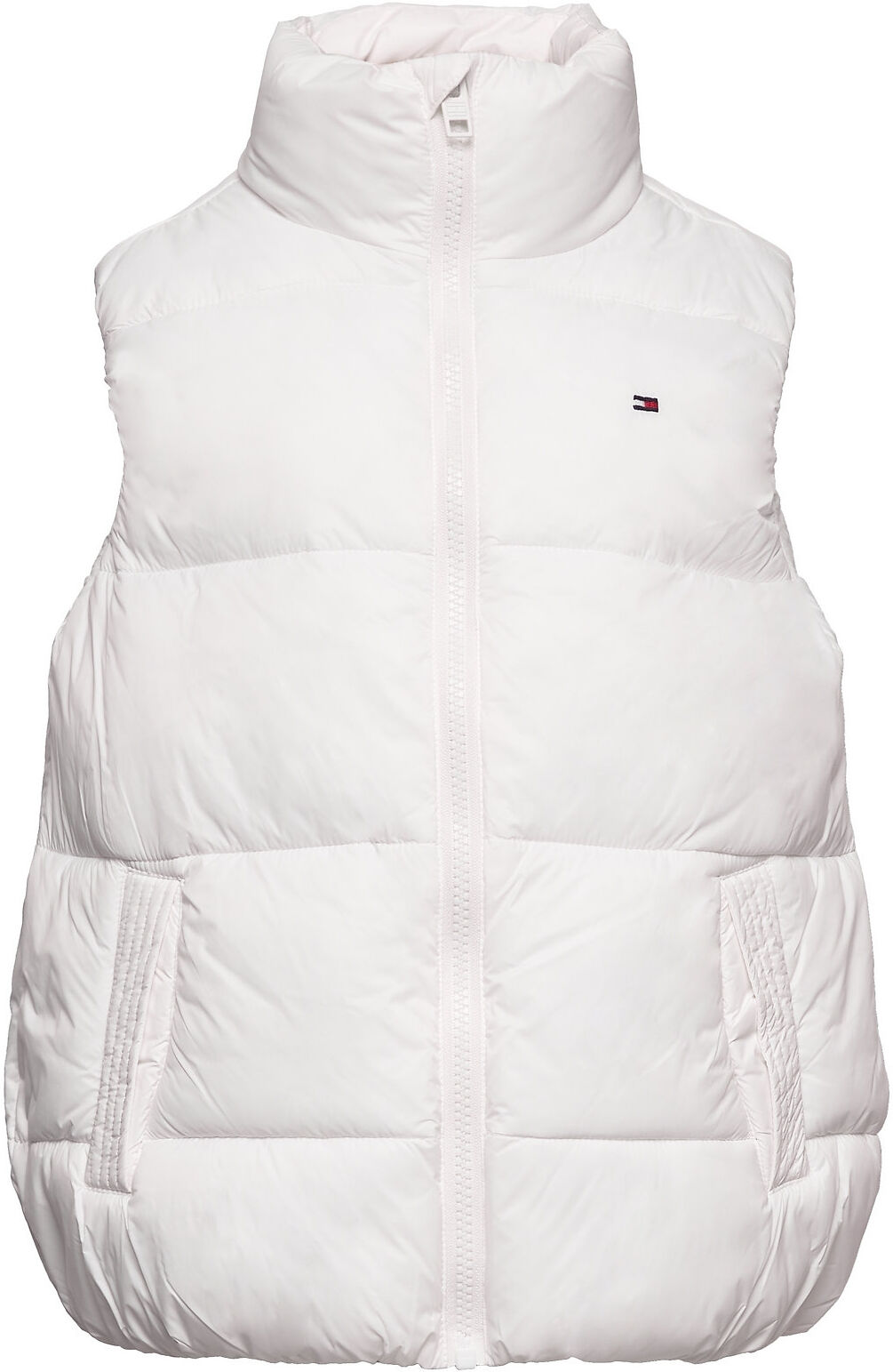 Tommy Hilfiger Puffer Vest Vest Hvit Tommy Hilfiger