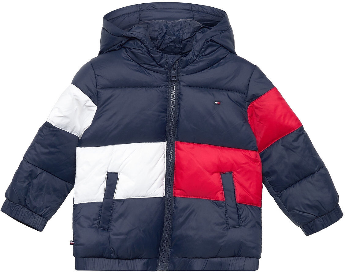 Tommy Hilfiger Baby 2 Piece Skisuit Outerwear Coveralls Snow/ski Coveralls & Sets Multi/mønstret Tommy Hilfiger