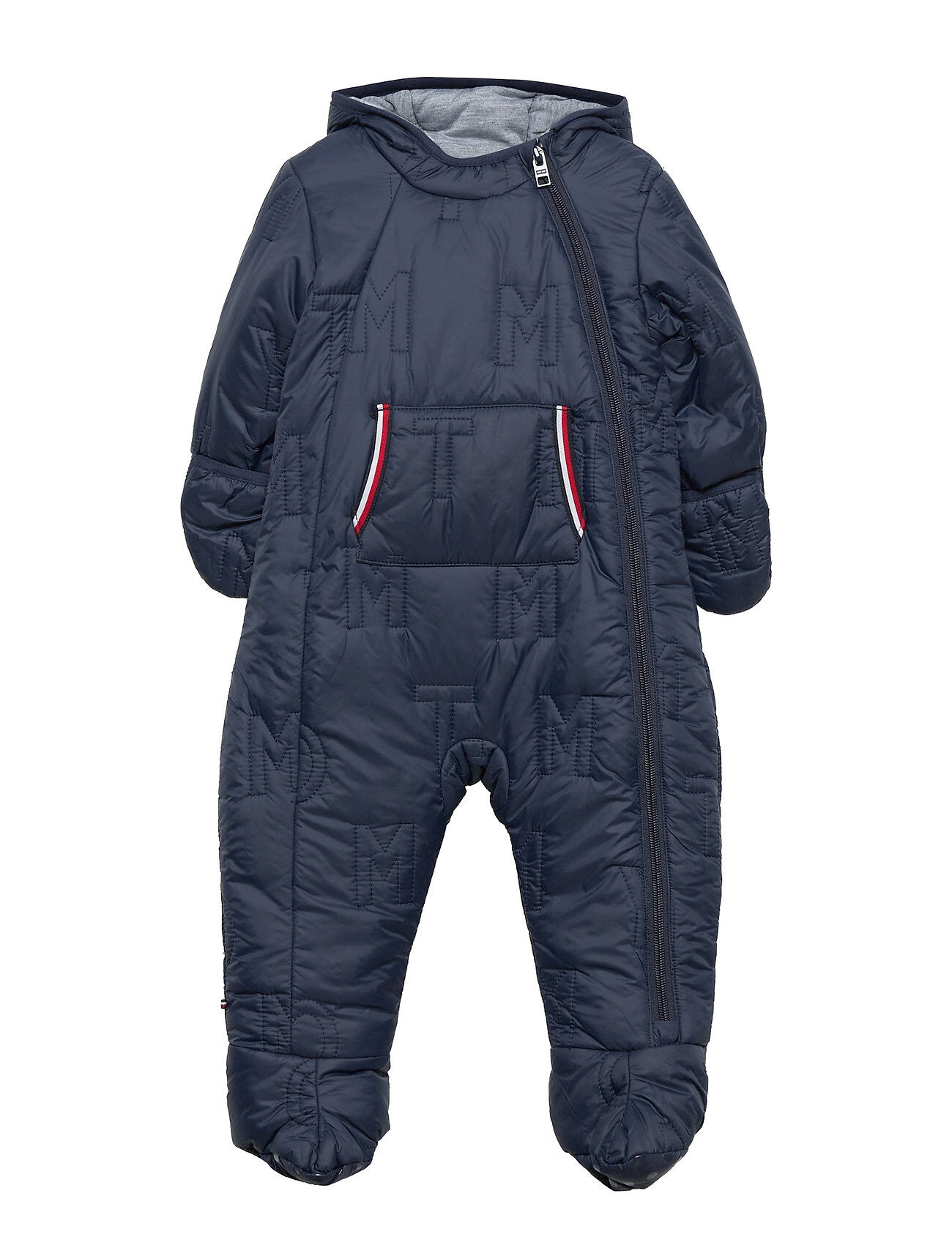 Tommy Hilfiger Baby Skisuit Outerwear Coveralls Snow/ski Coveralls & Sets Blå Tommy Hilfiger