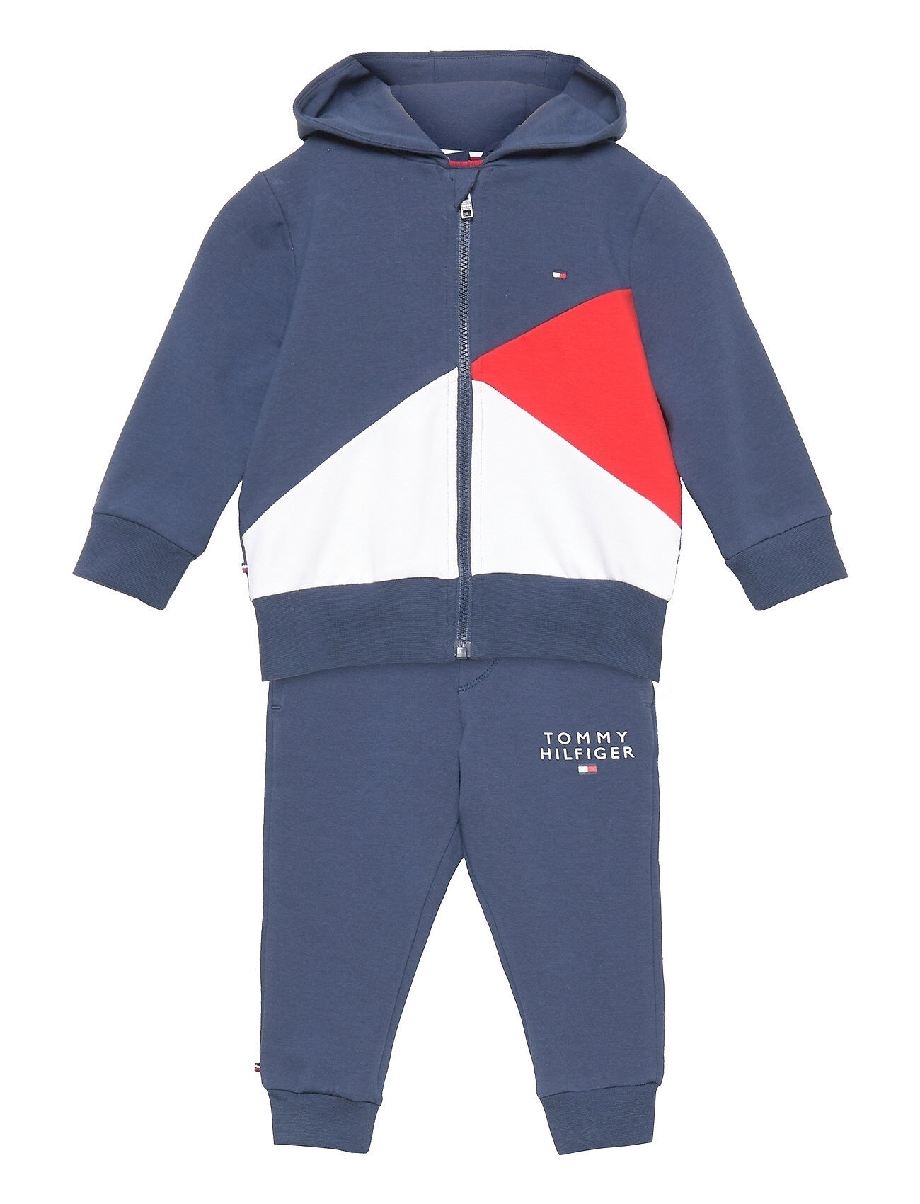 Tommy Hilfiger Baby Colorblock Gift Set Joggedress Blå Tommy Hilfiger