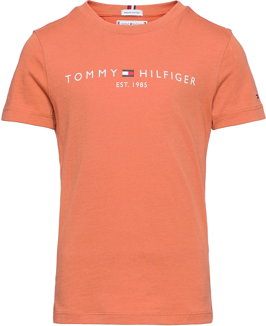 Tommy Hilfiger Essential Tee S/S T-shirts Short-sleeved Oransje Tommy Hilfiger