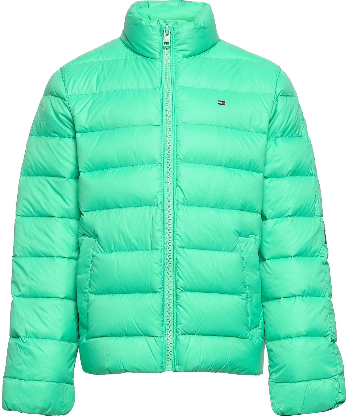 Tommy Hilfiger U Light Down Jacket Fôret Jakke Grønn Tommy Hilfiger