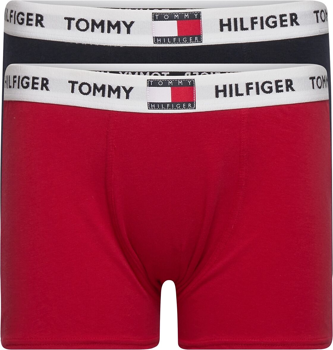 Tommy Hilfiger 2P Trunk Night & Underwear Underwear Underpants Rød Tommy Hilfiger