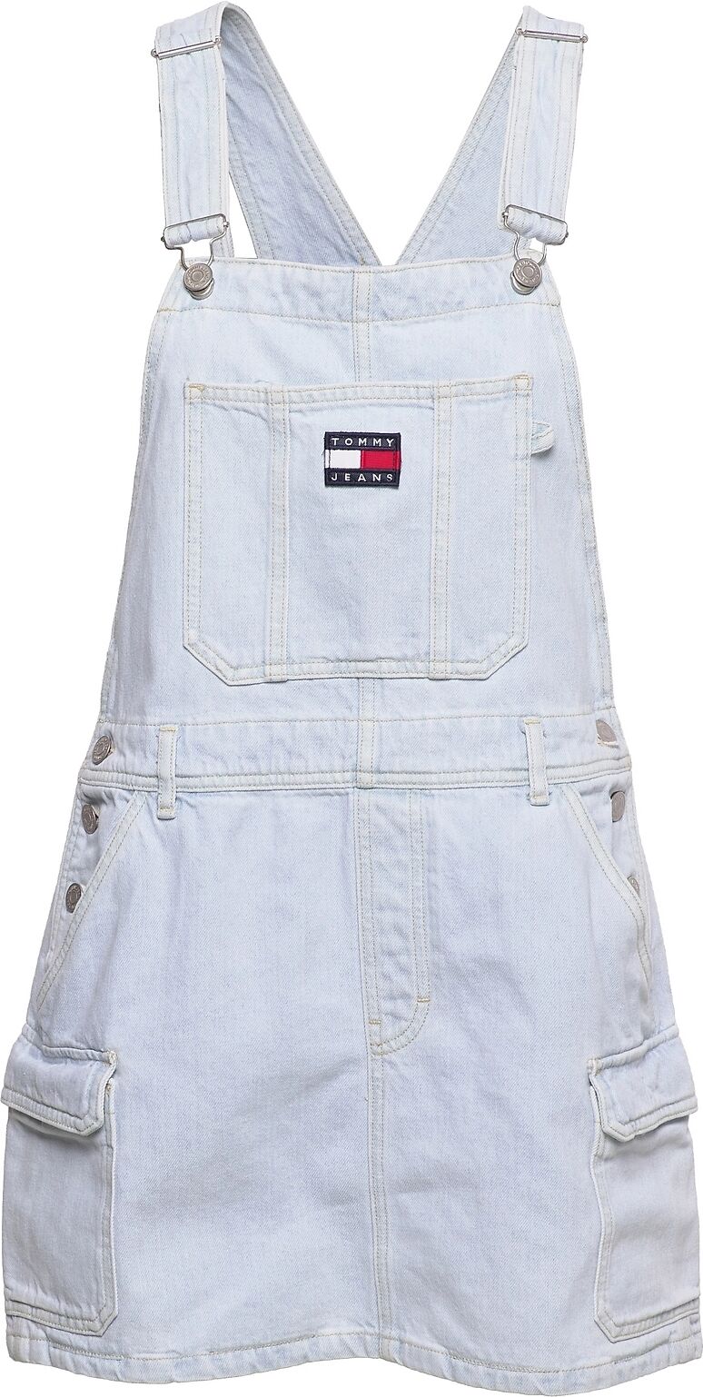 Tommy Jeans Srpls Dnm Dungaree Dress Bf8011 Dresses & Skirts Dresses Dungaree Dress Blå Tommy Jeans