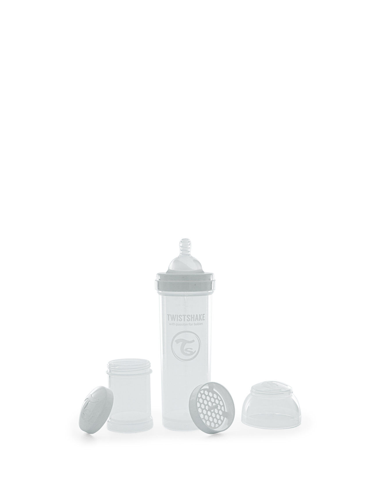 Twistshake Anti-Colic 330Ml White Baby & Maternity Baby Feeding Baby Bottles Hvit Twistshake