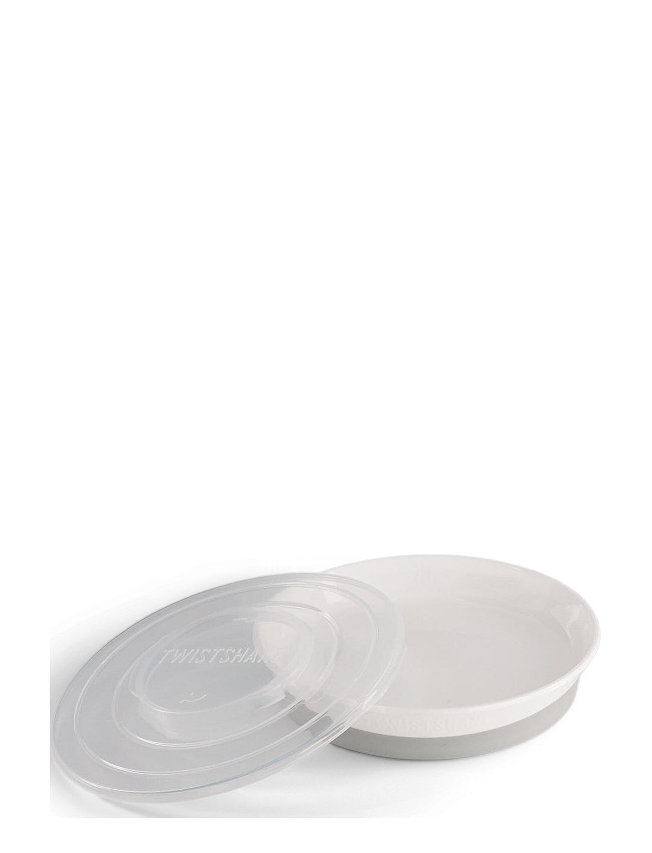 Twistshake Plate 6+M White Home Meal Time Plates & Bowls Plates Hvit Twistshake