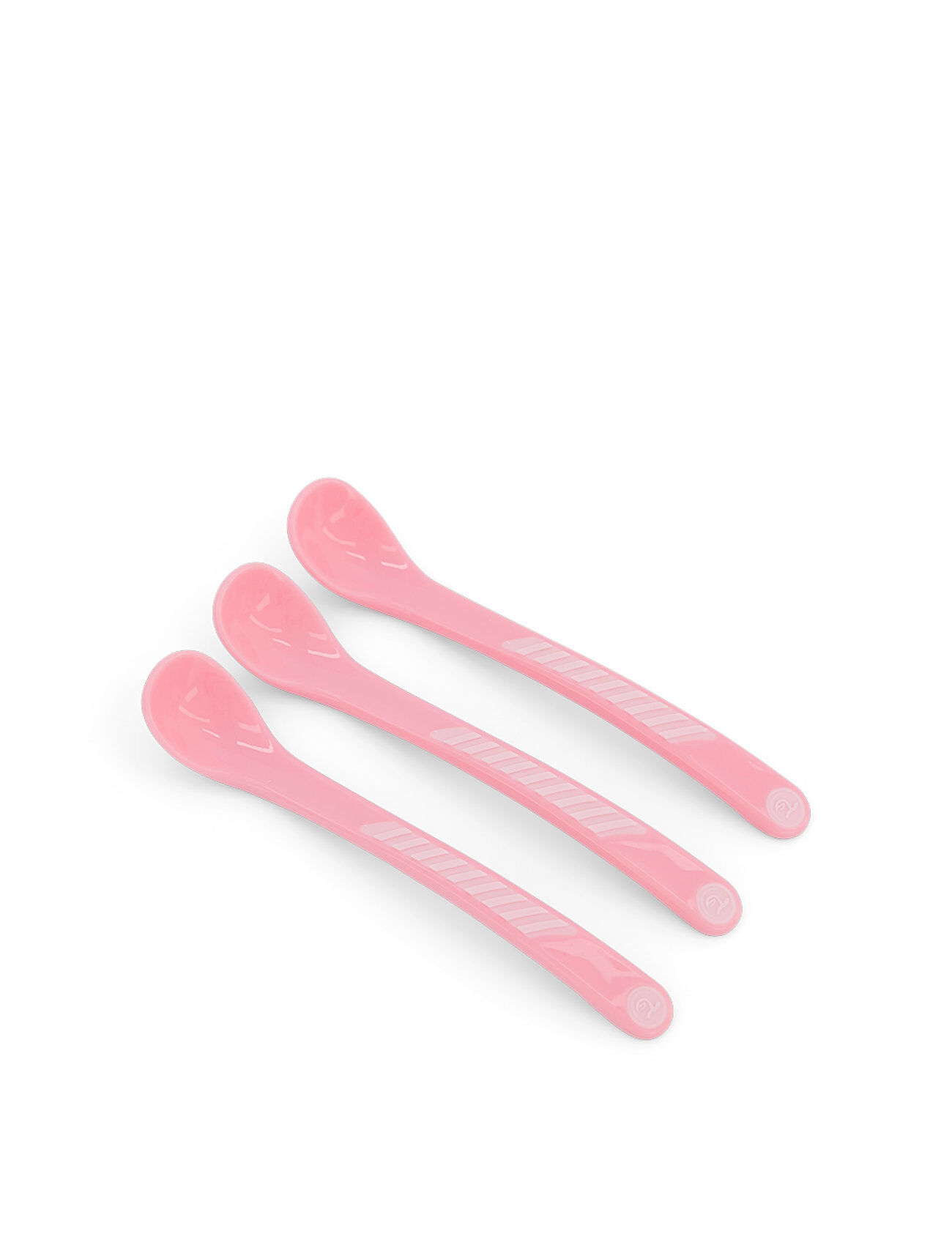 Twistshake 3X Feeding Spoon 4+M Pastel Pink Home Meal Time Cutlery Rosa Twistshake