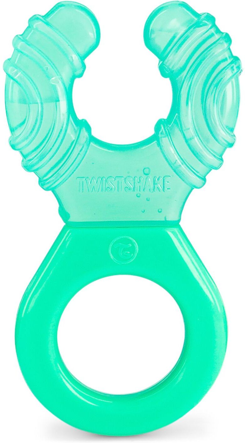 Twistshake Teether Cooler 2+M Pastel Green Toys Baby Toys Teething Toys Grønn Twistshake