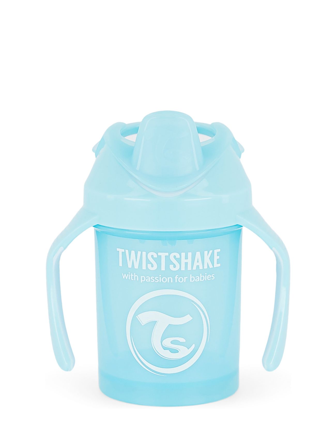 Twistshake Mini Cup 230Ml 4+M Pastel Blue Home Meal Time Cups & Mugs Blå Twistshake
