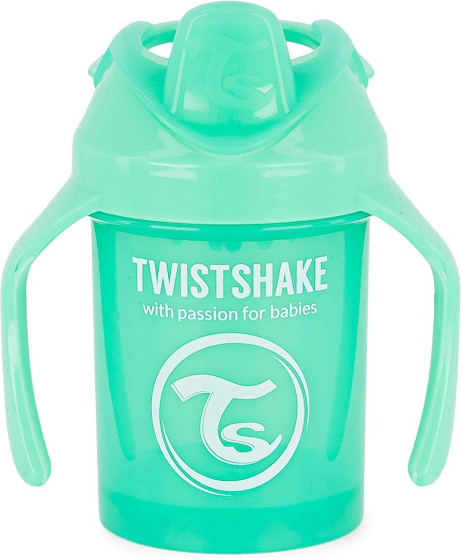 Twistshake Mini Cup 230Ml 4+M Pastel Green Home Meal Time Cups & Mugs Sippy Cups Grønn Twistshake