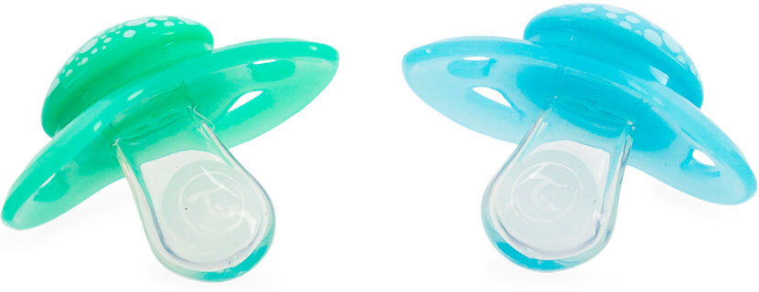 Twistshake 2X Pacifier 0-6M Pastel Blue Green Baby & Maternity Pacifiers Grønn Twistshake