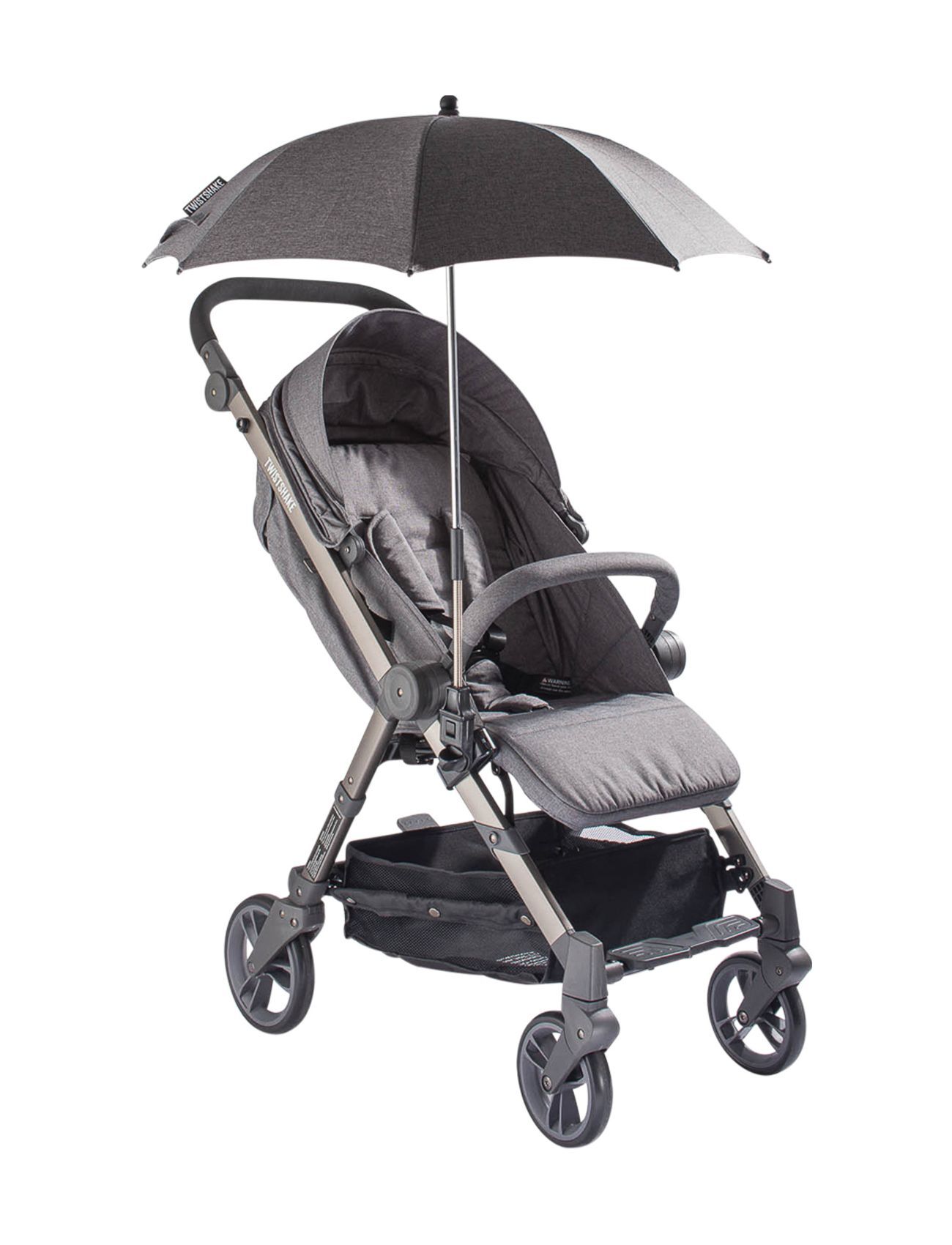 Twistshake Tour Umbrella Grey Baby & Maternity Strollers & Accessories Stroller Accessories Grå Twistshake