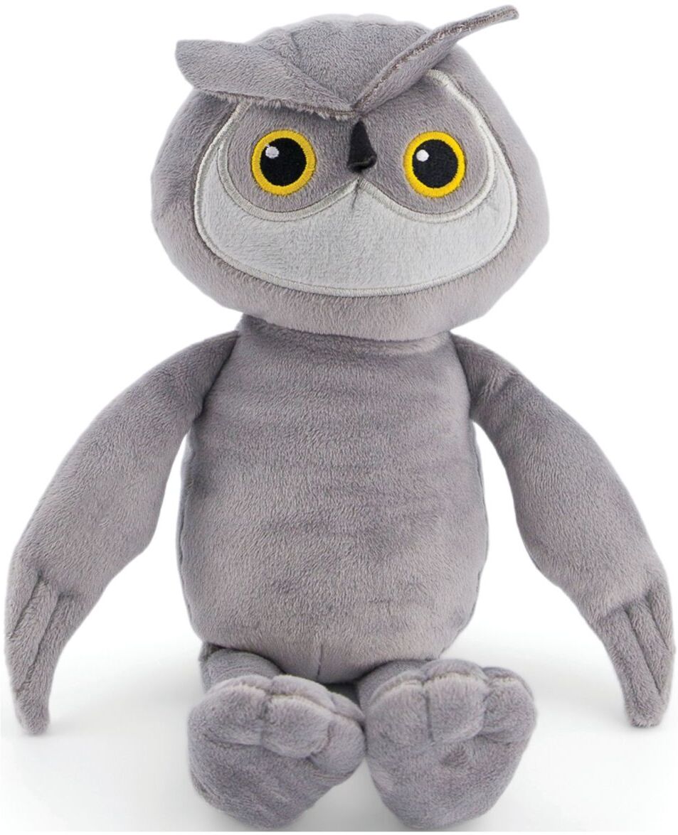 Twistshake Plush Toy Owl Toys Soft Toys Stuffed Animals Grå Twistshake