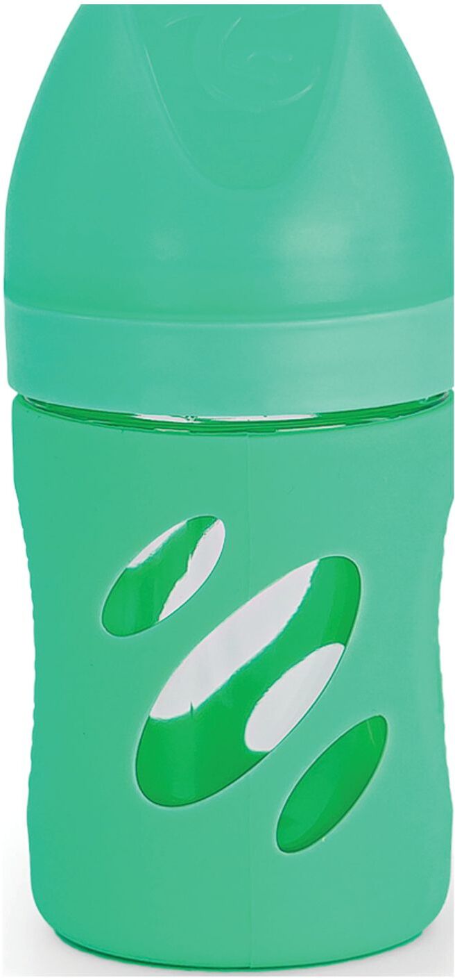 Twistshake Anti-Colic Glass Bottle 180Ml Pastel Green Baby & Maternity Baby Feeding Baby Bottles Grønn Twistshake