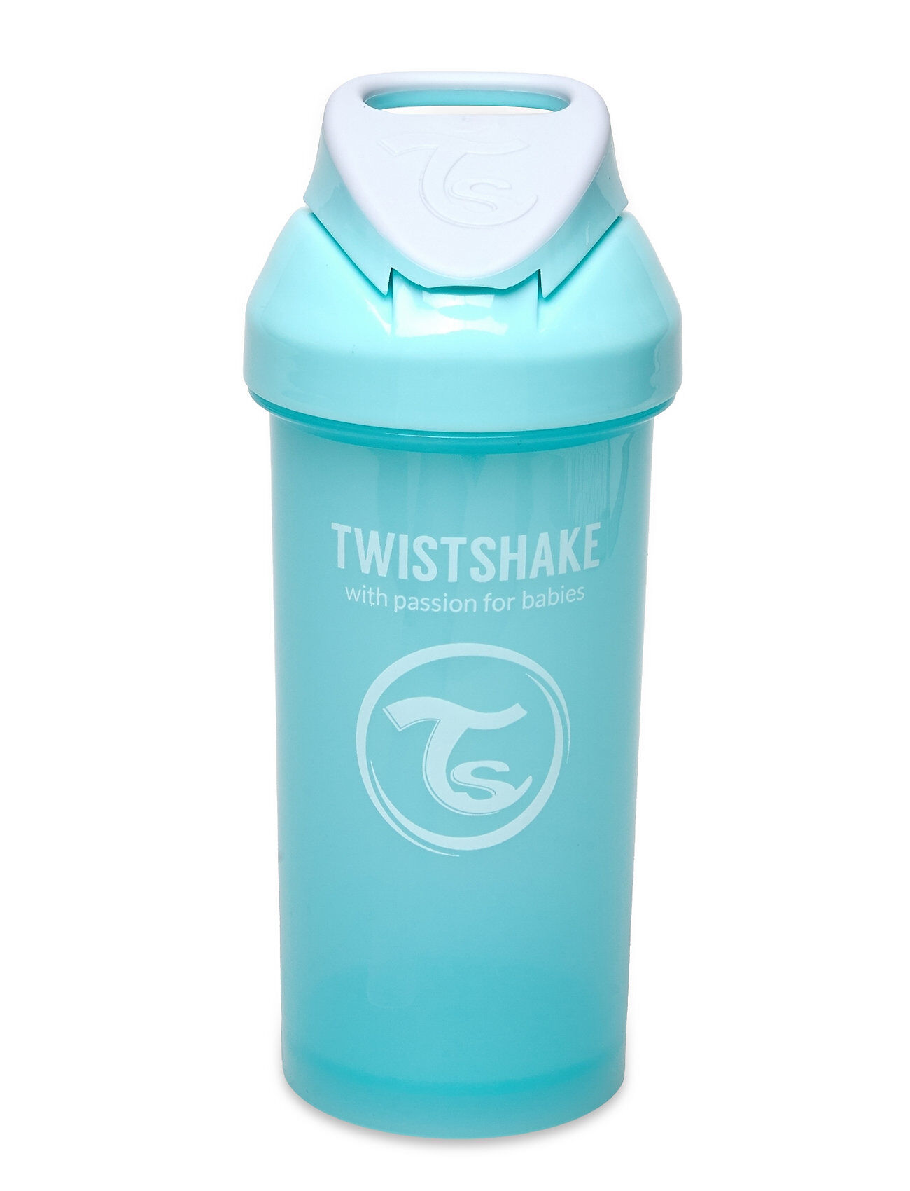 Twistshake Straw Cup 360Ml 6+M Pastel Blue Home Meal Time Cups & Mugs Sippy Cups Blå Twistshake