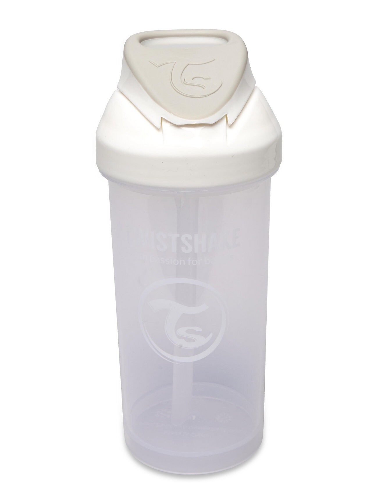Twistshake Straw Cup 360Ml +M White Home Meal Time Cups & Mugs Sippy Cups Hvit Twistshake