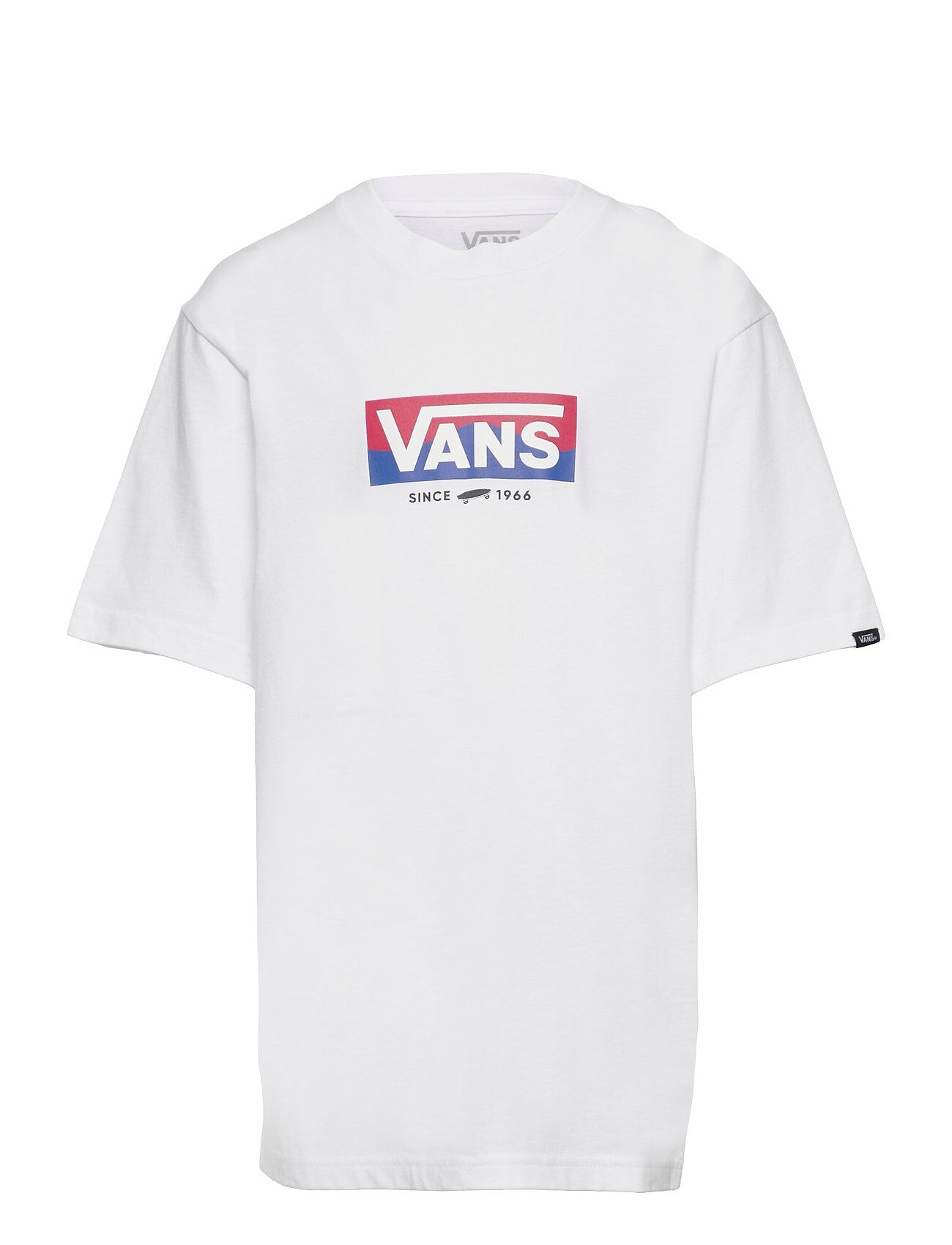 VANS Top Boys Alpha T-shirts Short-sleeved Hvit VANS