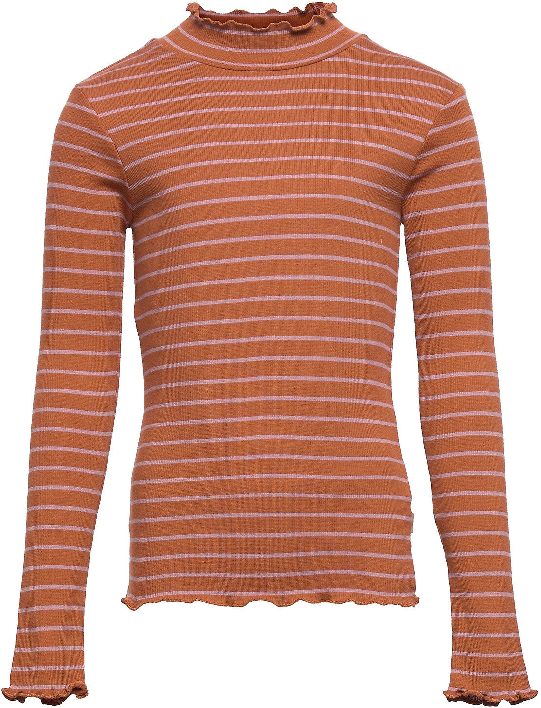 Wheat T-Shirt Louann T-shirts Turtleneck Oransje Wheat