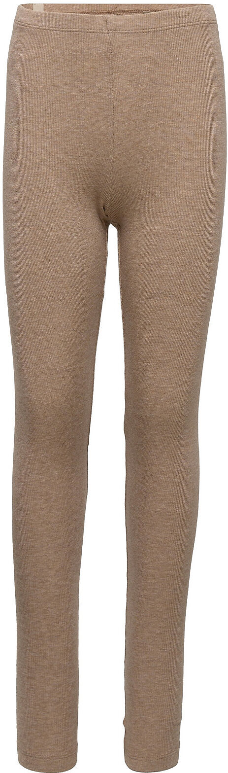 Wheat Rib Leggings Leggings Beige Wheat