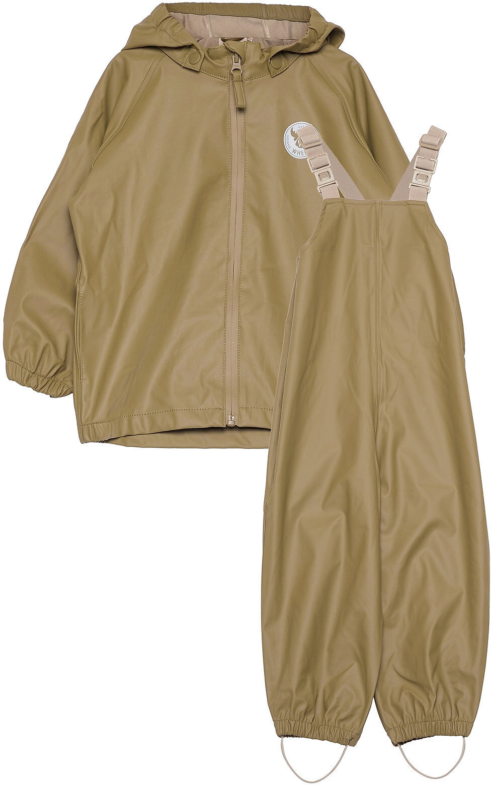 Wheat Rainwear Charlie Outerwear Coveralls Rainwear Sets & Coveralls Grønn Wheat