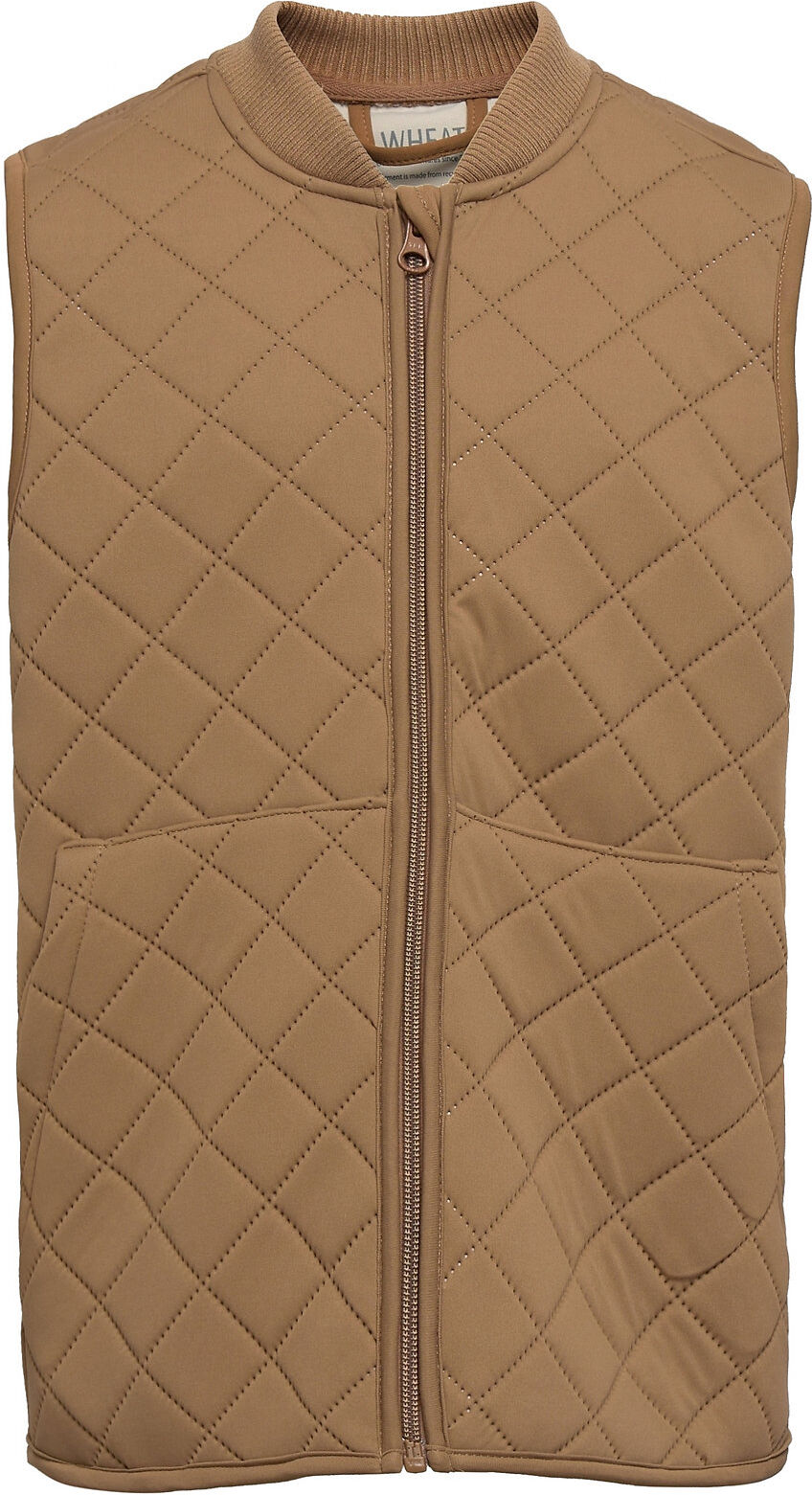 Wheat Thermo Gilet Eden Fôret Vest Brun Wheat