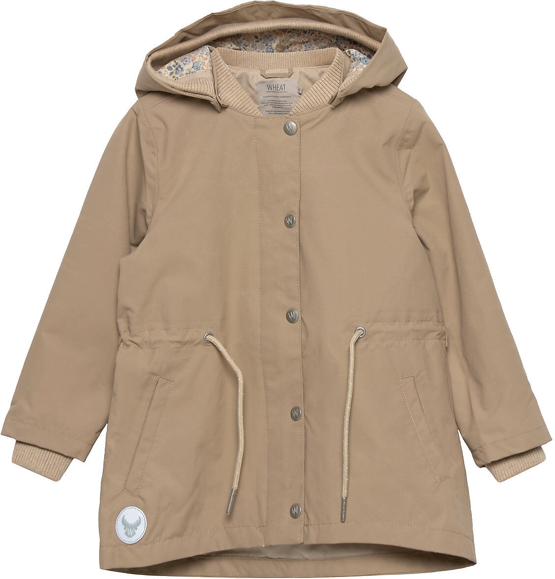 Wheat Jacket Alba Tech Parkas Jakke Beige Wheat