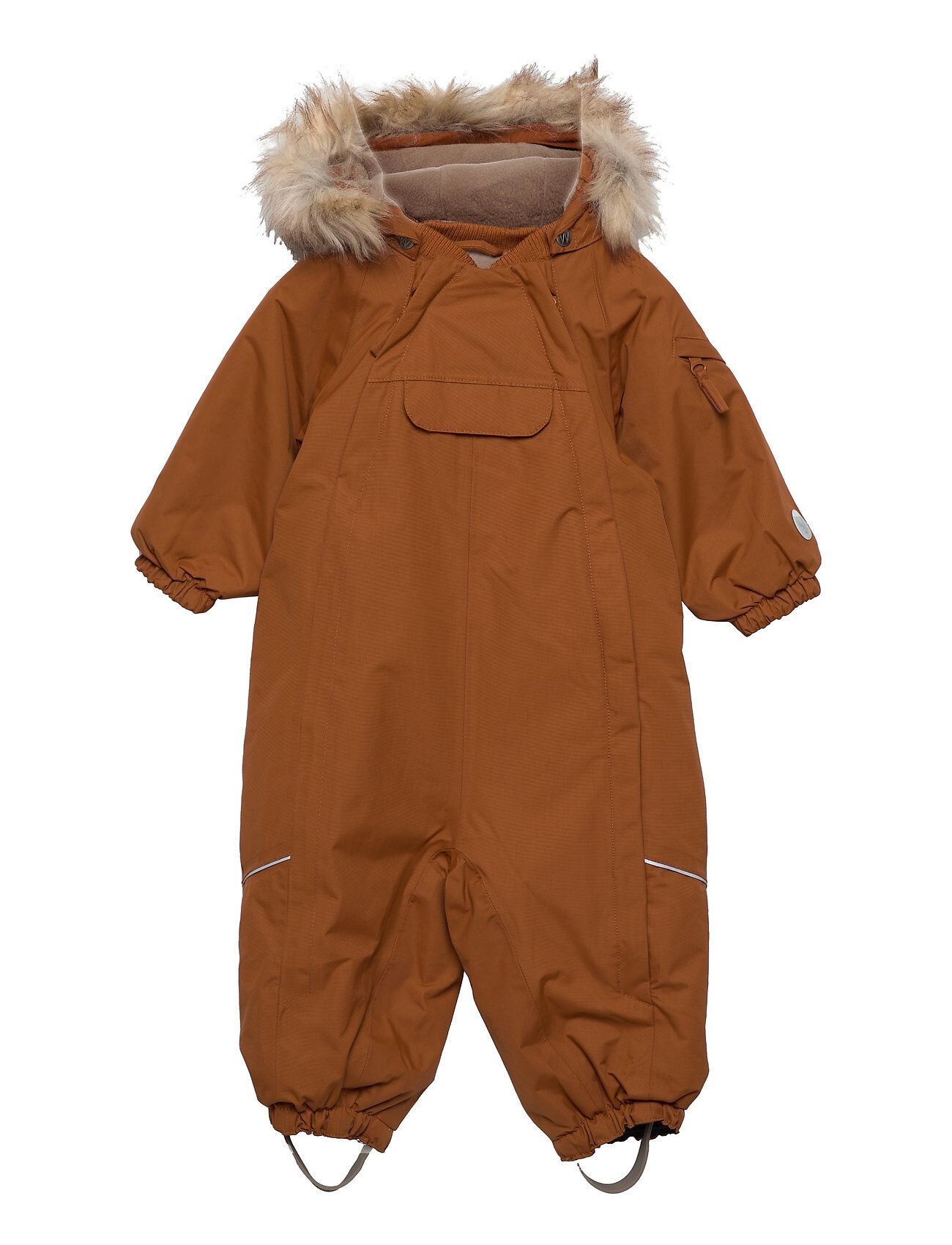 Wheat Snowsuit Nickie Tech Outerwear Snow/ski Clothing Snow/ski Coveralls & Sets Oransje Wheat