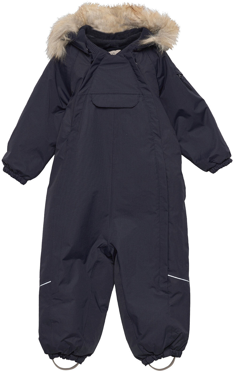 Wheat Snowsuit Nickie Tech Outerwear Snow/ski Clothing Snow/ski Coveralls & Sets Blå Wheat