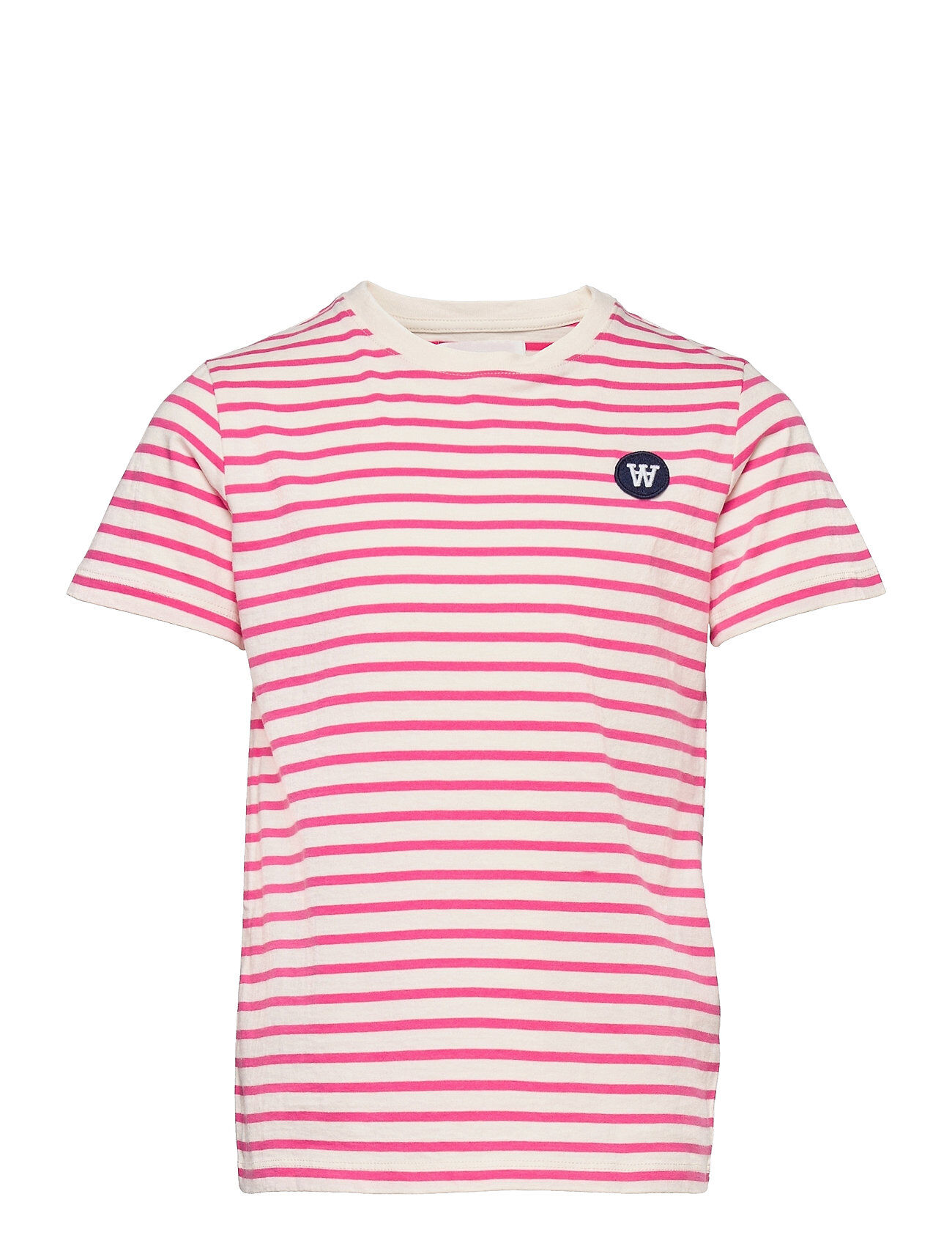 Wood Wood Ola Kids T-Shirt T-shirts Short-sleeved Rosa Wood Wood