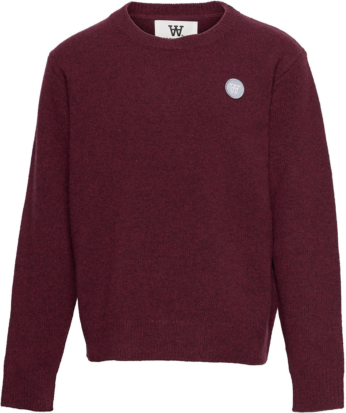 Wood Wood Ben Kids Lambswool Jumper Pullover Rød Wood Wood