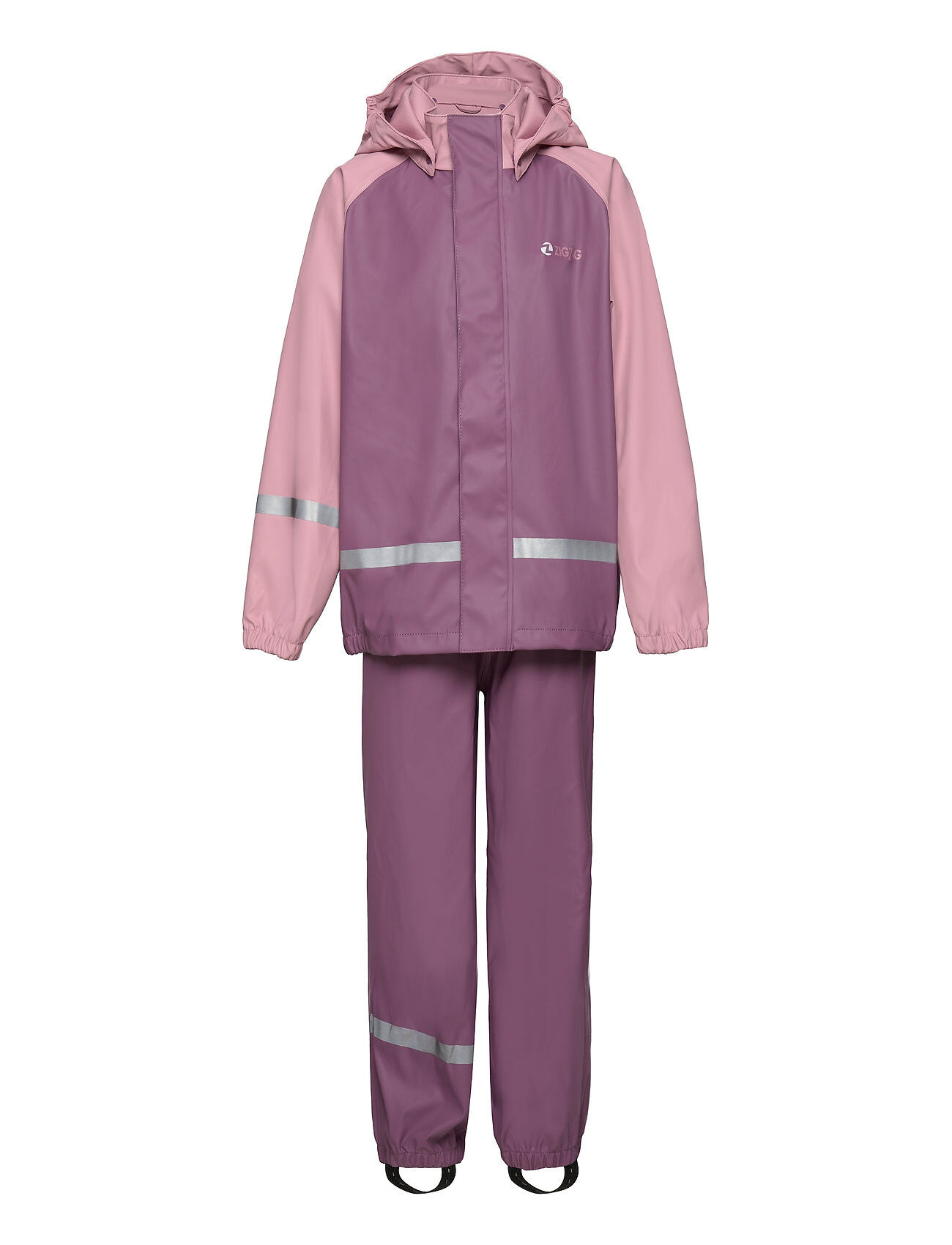 ZigZag Gilbo Pu Set W-Pro 5000 Outerwear Coveralls Rainwear Sets & Coveralls Lilla ZigZag