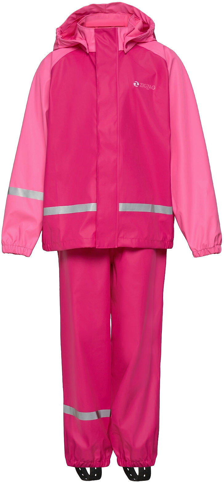 ZigZag Gilbo Pu Set W-Pro 5000 Outerwear Coveralls Rainwear Sets & Coveralls Rosa ZigZag