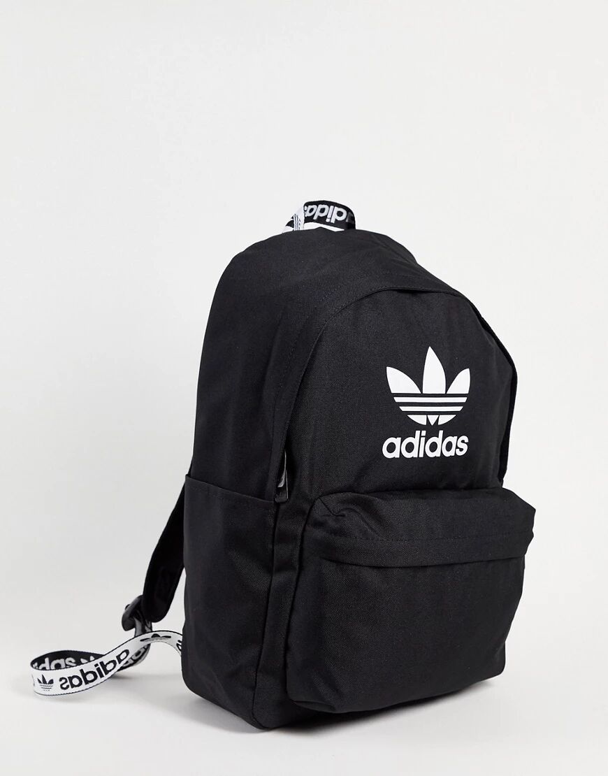 adidas Originals trefoil backpack in black  Black