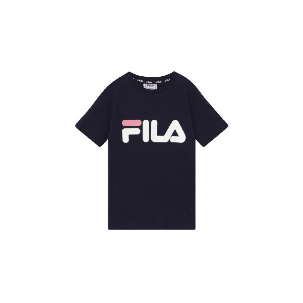 Fila LEA Classic Logo T-skjorte Blå Unisex