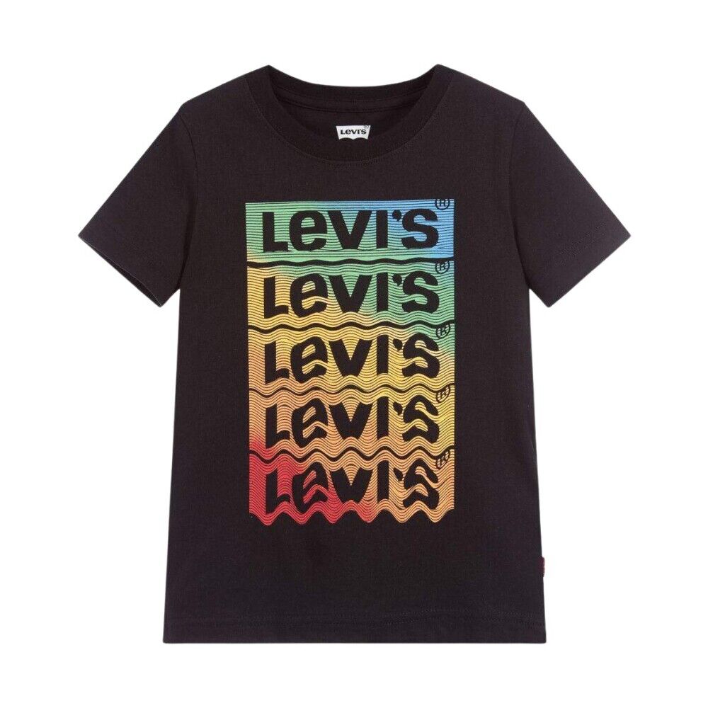 Levi's SS Graphic TEE Shirt Sort Male